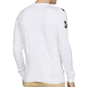 Suministro de fábrica Sudadera bordada de ajuste cómodo para hombre Jersey de cuello redondo personalizado con patrón de impresión - Product Image 2