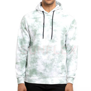 Vente en gros de haute qualité personnalisé Tie Dye impression Basics hommes sweats à capuche mode vêtements hommes sweats à capuche matériel durable hommes sweats à capuche - Product Image 1