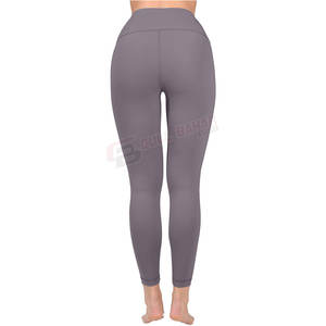 Buttery เลกกิ้งโยคะผู้หญิงแบบนุ่มยืดได้สี่ทางสำหรับยิมเลกกิ้งโยคะความยาวเต็มรูปแบบ - Product Image 5