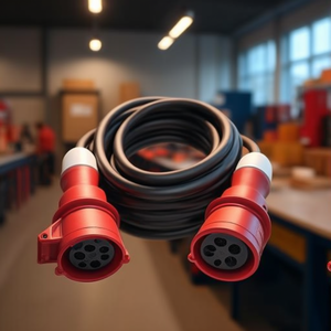 Cable de Extensión CEE 32A 400V 10m H07RN-F 5x6mm Negro IP44, Cables de Alimentación WINEGRTNER - Product Image 3