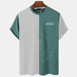 T-shirt formel pour homme de conception professionnelle, nouveau style 2025, tricoté en polyester/coton, col roulé, manches courtes, haute qualité pour adultes - Product Image 1