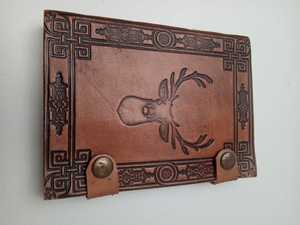 Journal Cahier en cuir Cahier à usage personnel Journal de voyage Personnaliser Cahier en cuir Journal en papier vierge - Product Image 3