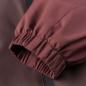 แจ็กเก็ตมีซิปรูดเต็มสำหรับผู้ชายแจ็คเก็ตมีฮู้ดกันน้ำสไตล์ออกแบบได้ตามต้องการสำหรับทำกิจกรรมกลางแจ้งเดินป่าปีนเขา - Product Image 5