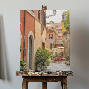Art sur toile Trastevere Rome pour la décoration de la maison - Product Image 4