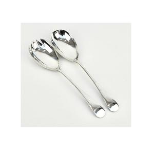 โรสโกลด์ใหม่ชุบโลหะเซิร์ฟเวอร์สลัดรูปลักษณ์ใหม่สลัดช้อน Ad ส้อมชุดใหม่ล่าสุด Flatware โลหะช้อนและส้อม - Product Image 2