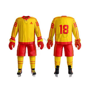 Vêtements de sport, hockey sur glace, design populaire, uniforme de sport, uniforme de hockey sur glace léger, fabriqué au Pakistan - Product Image 4