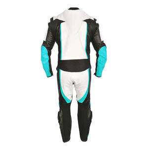 Combinaison de course moto en cuir imperméable neuve, tissu de haute qualité 500g, unisexe, adulte - Product Image 2