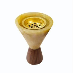 Quemador de incienso de madera y resina, artículo aromático islámico de moda, nuevo diseño. - Product Image 1