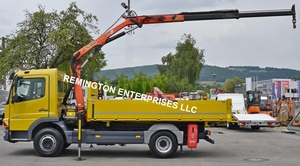 รถบรรทุกติดเครน Mercedes Benz Atego 818 ปี 2011 มือสอง รถดั๊มพ์ติดเครน รถยกติดเครน สำหรับงานก่อสร้าง ขนส่ง และบรรทุกสินค้า - Product Image 6