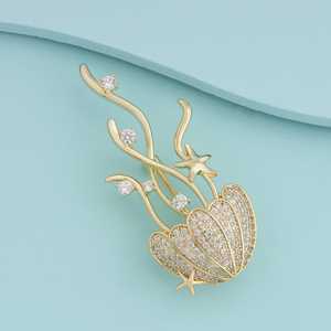 Broche de Cristal Brillante con Pedrería para Regalos de Fiesta - Product Image 1