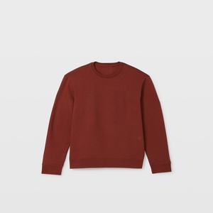 2023 venta al por mayor nuevos hombres 100% algodón Jersey en relieve 3D capucha logotipo personalizado manga larga polar cuello redondo sudaderas para invierno - Product Image 1