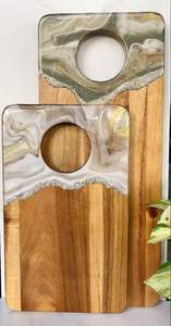 Posavasos impermeable suave antideslizante de resina de madera sublimación corcho posavasos bebida té posavasos antideslizante protector de manchas forma y tamaño - Product Image 6