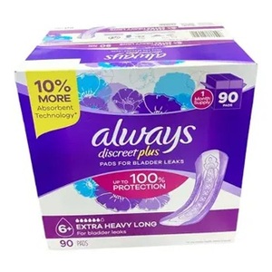 Always Discreet, Toallas Absorbentes para Incontinencia de Absorción Moderada, 198 Unidades - Product Image 5