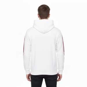 Sweat à capuche surdimensionné épais en coton 100% respirant avec logo personnalisé, 500 g/m², épaules tombantes, style boxy, hiver, homme - Product Image 3