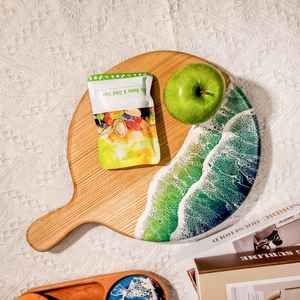 Tabla de Cortar de Madera de Resina con Acabado Liso, Hecha de Madera de Acacia y Mango, Diseñada para Mayor Comodidad - Product Image 6