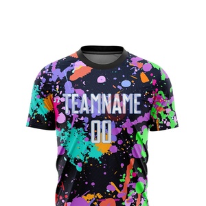 Pas cher prix 2025 Polyester maillot de football Sublimation respirant vêtements de football pas cher uniforme de football respirant mode personnalisée - Product Image 4