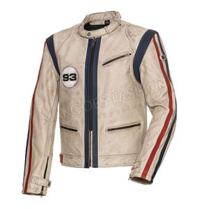 Chaqueta de Motociclismo de Cuero y Lana Transpirable de Diseño Personalizado Estilo Urbano al Mejor Precio, Logotipo Personalizado, Estilo Nuevo para Invierno - Product Image 1