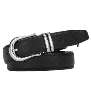 Classic Casual <b>Belt</b> with Single Prong Buckle <b>for</b> <b>Jeans</b> Pants Work and Business Mens Genuine Leather - Product Image 1