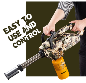 PH003 Classic Metal Detachable Outdoor Propane Thrower &amp; Torch <strong>Lighter</strong> for Camping BBQ <strong>Weeding</strong>-Gift Box - Product Image 2