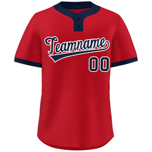 OEM ODM Wholesale Quick Dry Polyester <b>Mesh</b> Baseball Softball Shirts Breathable Sportswear Soft Jersey Training Match Team Jersey - Product Image 3