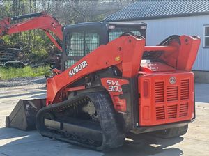 Chargeuse compacte kubota Fabricant Compact 1 tonne 95hp Cabine assise sur chenilles Foresterie kubota Skid Steer pour vente en Australie - Product Image 5