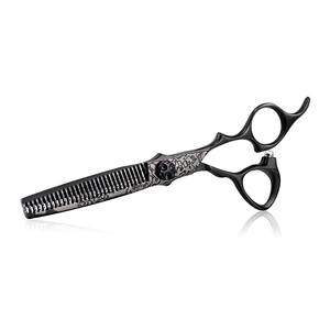 Ciseaux amincissants personnalisés Ciseaux de coiffeur à coupe avancée Ciseaux de salon de coiffure en acier inoxydable de meilleure qualité - Product Image 1