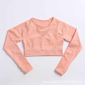 Leggings de sport haut court ensembles de fitness ensemble de yoga combinaison d'entraînement de fitness pour femmes costume de gym 3 pièces - Product Image 2