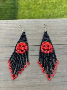 ต่างหูลูกปัดแก้วทันสมัยดีไซน์เทอร์ควอยซ์ขอบเรียงเป็นเอกลักษณ์ของขวัญจากงานหัตถกรรม - Product Image 2