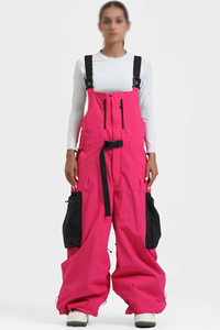 Custom Logo Unisex <b>Ski</b> Overalls Bib Pants Insulated Waterproof Windproof Plus Size Taped Seams Snowboarding Clothes - Product Image 4