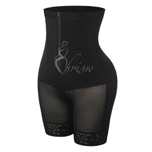 Shorts de Cintura Alta para Mujer, Powernet, Sin Costuras, Compresión Abdominal - Product Image 3