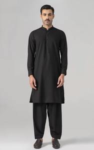 Vêtements traditionnels modestes pour hommes, shalwar kameez, coton fait main, vêtements culturels, vente en gros, exportation - Product Image 5