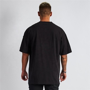 Camisetas de Algodón Orgánico y Poliéster para Hombre, Cuello Redondo, Talla Grande, 220 g/m², Transpirables, de Secado Rápido - Product Image 2