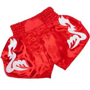 Pantalones cortos de boxeo profesional Muay Thai para hombres Competición Parches personalizados Pantalones cortos de lucha Unisex - Product Image 3