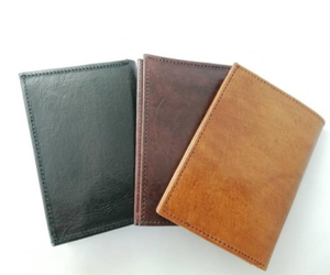 Monederos de tamaño medio estilo marroquí elegante hecho a mano 10 \ "diseño elegante cuero genuino estilo hombre OEM disponible - Product Image 1