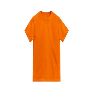 T-shirts vierges personnalisables pour hommes, 100 % coton, couleur unie, style urbain, manches courtes, respirants, écologiques et infroissables - Product Image 5