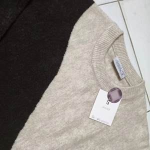 Nouveau pull design pour femmes pull grande taille épais d'hiver avec col montant design de manteau baggy slim - Product Image 4