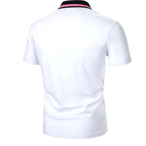 Été de haute qualité pour hommes pour Polo Design personnalisé nouvelle marque de mode motif solide Anti-rides vente en gros de haute qualité - Product Image 3