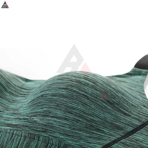 Soutien-gorge de sport de yoga respirant à maintien moyen avec logo frontal simple de qualité supérieure pour femmes - Nouveauté personnalisable - Product Image 3