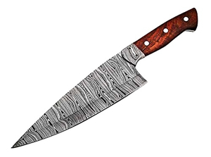 Acero artesanal hecho a mano Damasco acero Chef cuchillo japonés hecho a mano acero al carbono mejor Chef cuchillo para Chef mango de madera - Product Image 4