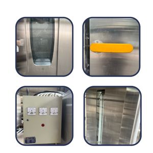 Four à pain de haute qualité 10 plateaux 100% nouveau certificat ISO vidéo Support technique four rotatif pour boulangerie Kien une usine de marque - Product Image 2