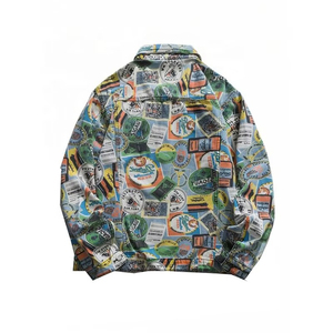 High Quality Breathable Quick Dry Thin Stand Collar Men's Denim <b>Canvas</b> <b>Jacket</b> for Sale - Product Image 2