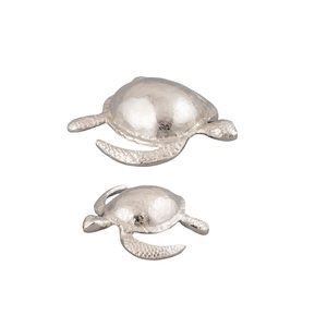 Plateau de service en aluminium moulé avec design Turtil pour cuisine, salle à manger, plat de présentation alimentaire, ustensiles de cuisine en métal, plateau de service alimentaire - Product Image 6