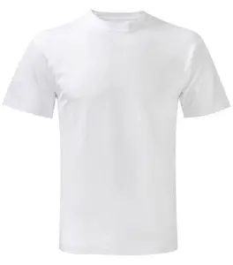 All'ingrosso T-Shirt da uomo di alta qualità T-Shirt bianca T-Shirt a sublimazione personalizzata da uomo T-Shirt a salve oversize per l'estate