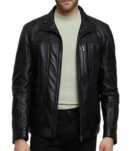 แจ็คเก็ตหนังแกะแท้สำหรับผู้ชายขายดีอันดับต้นๆ - Product Image 4