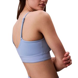 Soutien-gorge de sport pour femmes grande taille, bretelles fines réglables, col en U, sans armatures, haut de yoga, sensation de peau nue, doux, sous-vêtements de sommeil, quotidien - Product Image 4