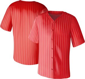 Tackle Twill Baseball Jersey Personnalisé Softball Chemise Boutonnée Sublimée Équipe Nom Numéro Broderie Respirant Maille USA Fit - Product Image 1