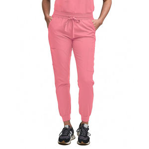 Recién llegado, uniformes de hospital para enfermera, pantalones para correr de media manga de Color rosa, traje médico para enfermera para mujer - Product Image 6