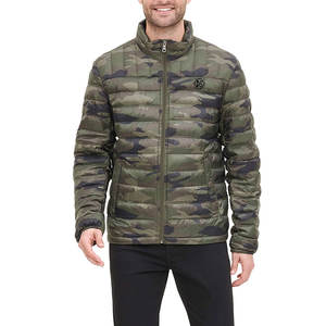 Nouvelle arrivée du meilleur fournisseur : veste matelassée pour homme en toile 100% polyester, imperméable, coupe-vent, col montant, style streetwear, hiver - Product Image 3