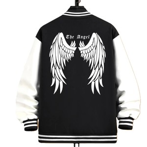 Nouvelle veste universitaire imprimée en 3D élégante et décontractée vestes Letterman pour femmes en gros vestes universitaires de conception pénale personnalisées - Product Image 3