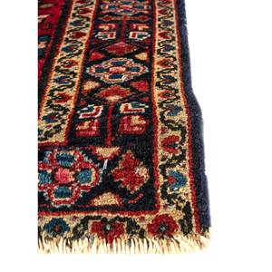 Alfombras de Lana Anudadas a Mano Aalam, Estilo Kilim con Medallón Rojo Naranja, para el Hogar, Rectangulares de 9x12, Abstractas, para Pasillo o Entrada -Paem-1373 - Product Image 4